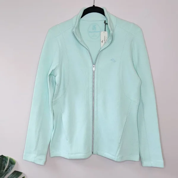 Tommy Bahama Tops - Tommy Bahama Aruba Angle Full Zip Sweatshirt, Color: Green, Size: S, Alchemyandlace&s Closet