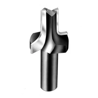 Onsrud 40-55 1 3/8x22 Double Flute Carbide Tipped Straight Round & Rout with 3/8x22 Radius Router Bit