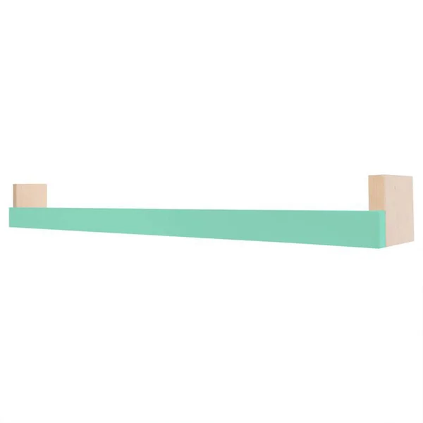 Nico & Yeye Minimo Modern Floating Shelf - Maple (Color: Black, Size: Large)