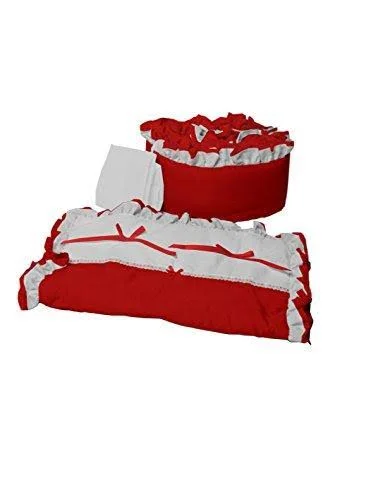 Baby Doll Bedding Regal Cradle Bedding Set - Blue