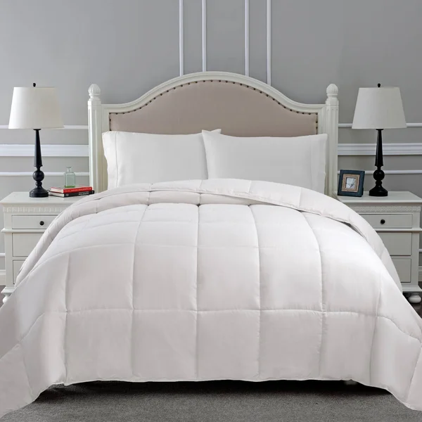 Superior Hypoallergenic Down Alternative Classic Comforter - White