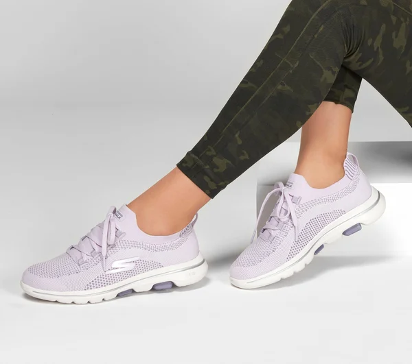 Skechers Women's GOwalk 5 Uprise Sneaker - Lavender
