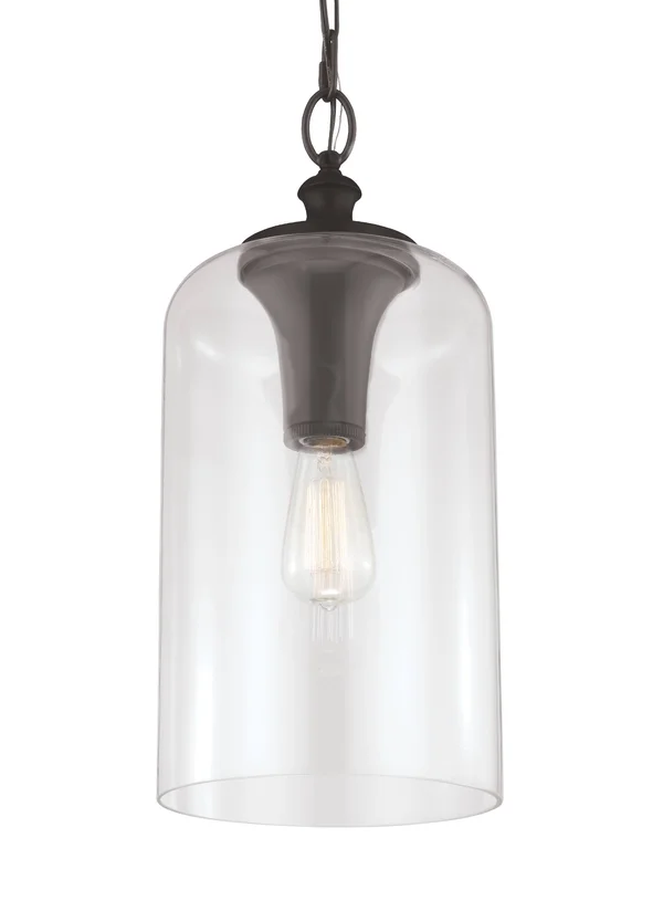Feiss P1309ORB 1 - Light Hounslow Pendant, Oil Rubbed Bronze