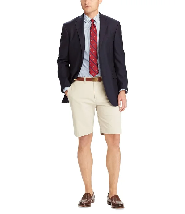Polo Ralph Lauren Men's Stretch Classic Fit Shorts - White - 36