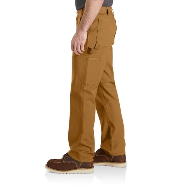 Carhartt Rugged Flex Relaxed Fit Duck Utility Work Pant - Gravel, 29W 32L