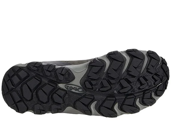 Oboz Men's Bridger Mid B-DRY, Raven, 12