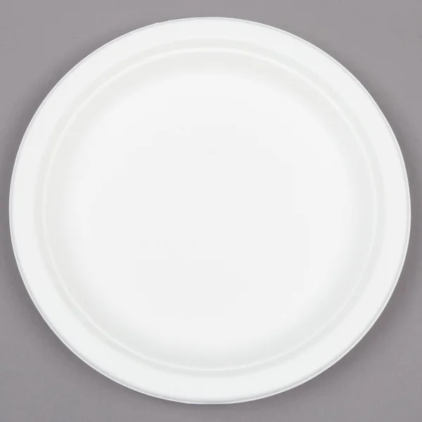Green Wave International TW-POO-009 PE 7 in. Bagasse Biodegradable PLATE - White
