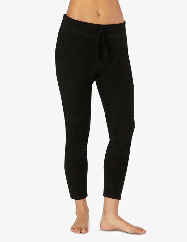Beyond Yoga Your Line Midi Sweatpants, Black, Women's, Medium