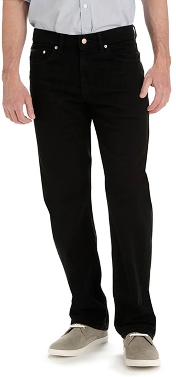 Lee Black Big & Tall Relaxed Straight Leg Custom Fit Jeans