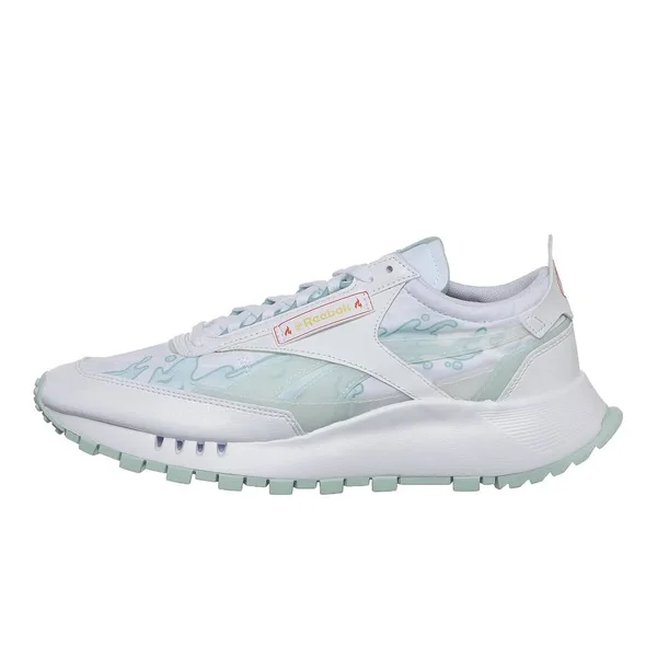 Reebok Classic Leather Legacy Hot Ones (White - Light Blue)