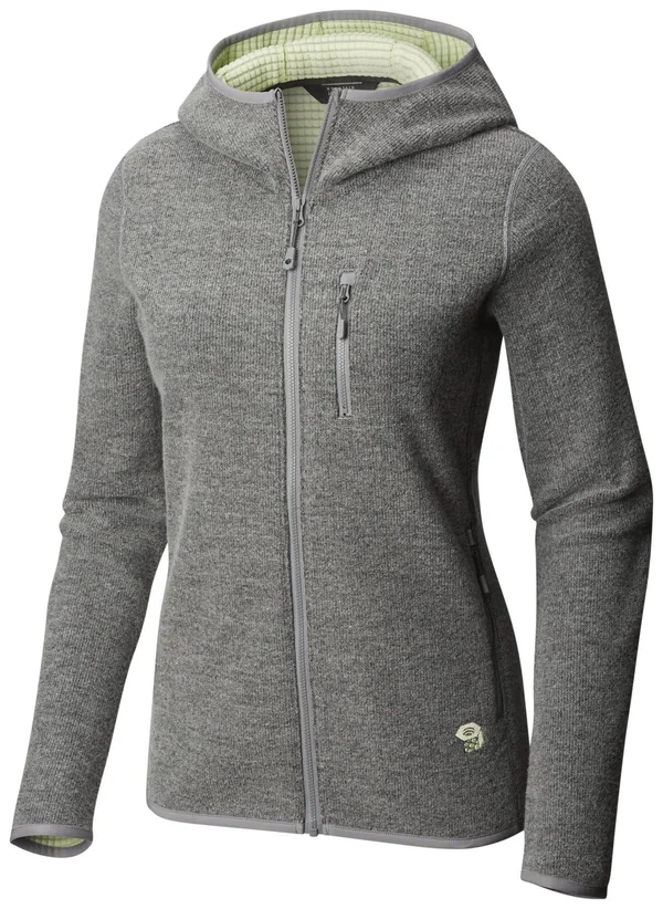 Mountain Hardwear Women's Hatcher Full Zip Hoody Manta Grey S
