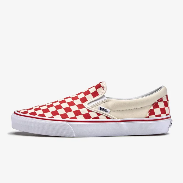 Vans Classic Slip on Racing Red White