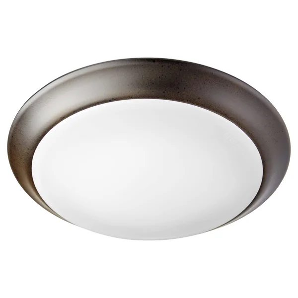 Quorum Lighting-905-10-86-9.5 inch 30W 1 LED Flush Mount Oiled Bronze - 1 x 1"