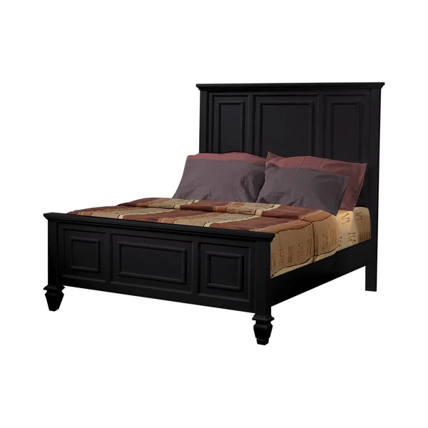 Coaster Sandy Beach Black Queen Bed