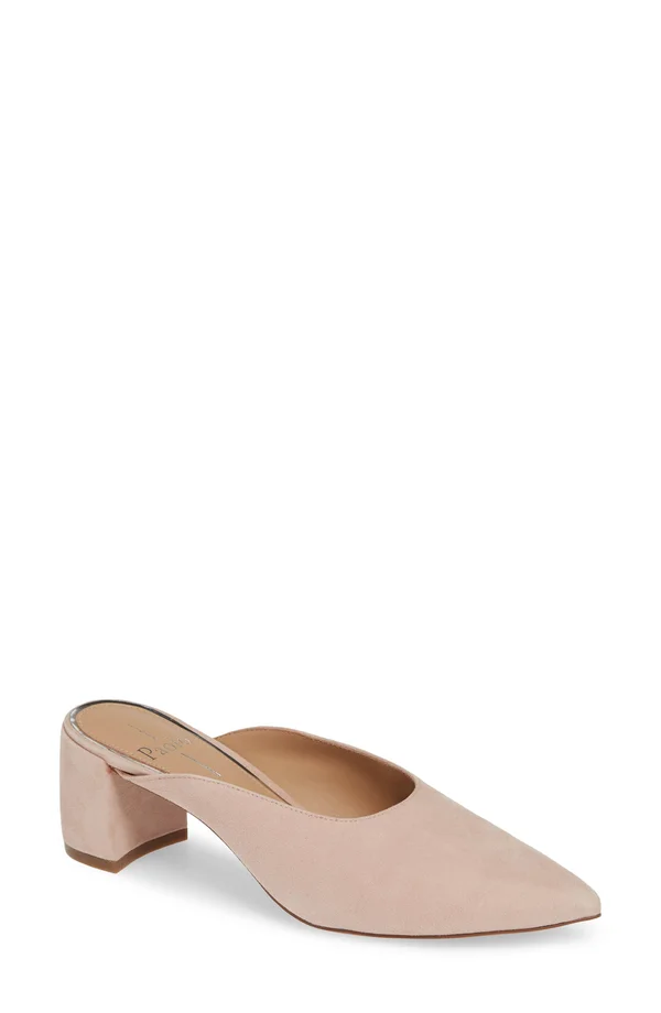 Linea Paolo Zadie Pointy Toe Mule - Pink - 9 M