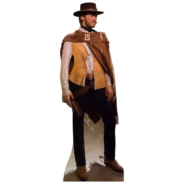 Star Cutouts Sc2101 Clint Eastwood Cardboard Cutout Standup - 76 x 27 inches