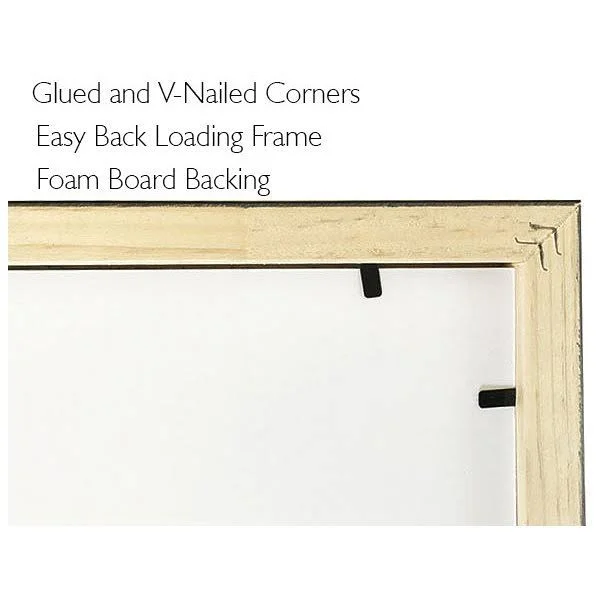 Jigsaw Puzzle Frame Kit - Featuring Craft Medley Puzzle Glue - Black