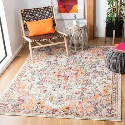 Yedidalga Oriental Orange/Beige/Red Area Rug Bungalow Rose Rug Size: Rectangle 12' x 15'