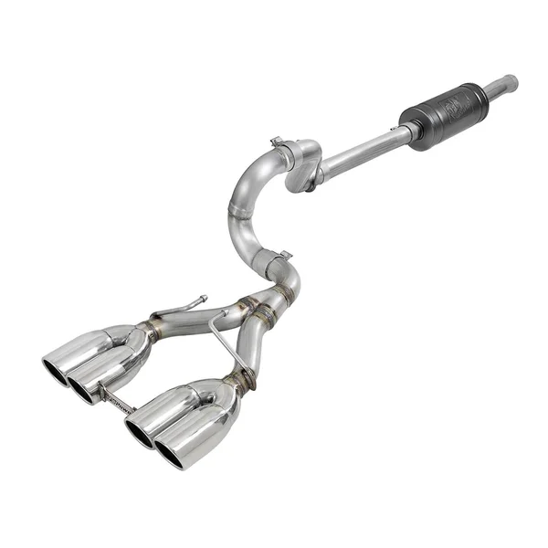 aFe Filters 49-38073-P Rebel Series Cat-Back Exhaust System
