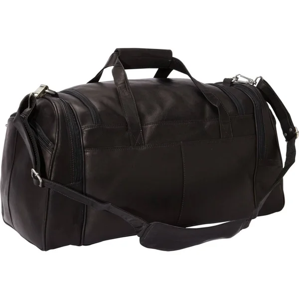 Piel Leather Sports Duffel - Chocolate