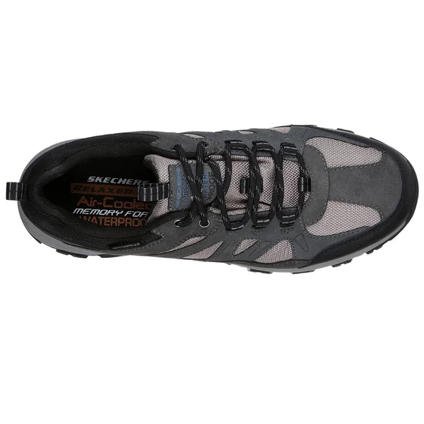 Skechers Men's Relaxed Fit Selmen Enago Hiking Shoe, Gray
