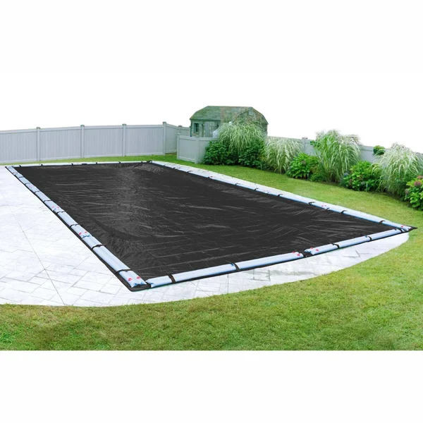 Pool Mate Heavy-Duty Black Mesh 10-Year In-Ground Winter Swimming Pool Cover - 383060R-PM