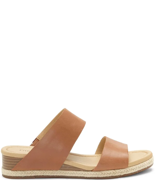 Women's Lucky Brand Wyntor Wedge Slide, Size: 7.5, White
