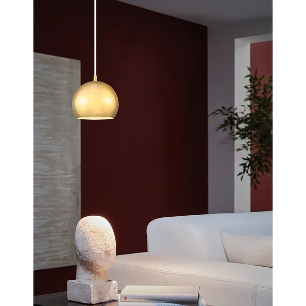 Petto 1-Light Mini Pendant - Brushed Gold 204669A