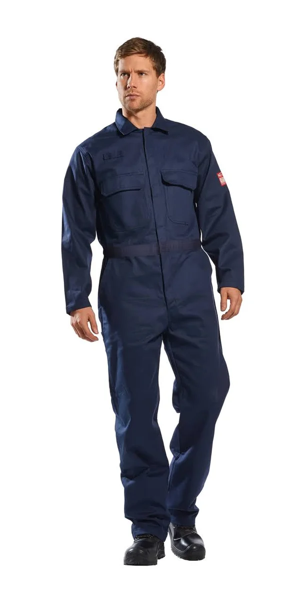 Portwest UBIZ1 Bizweld Coverall, Grey
