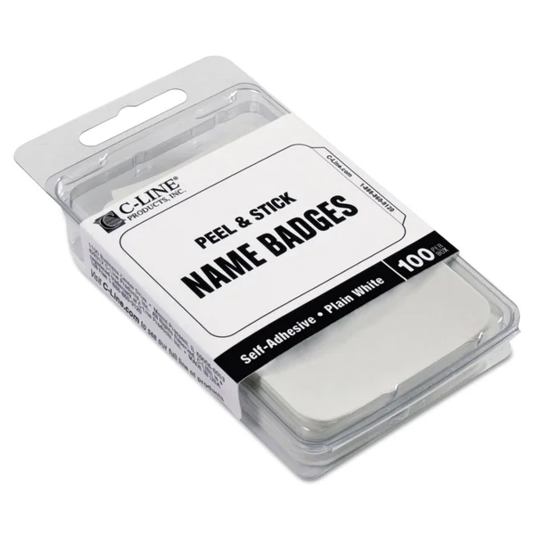 C-Line 70911: Self-Adhesive Shop Ticket Holder - 50 pack