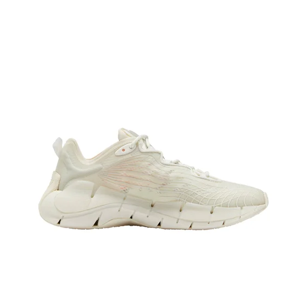 Reebok Zig Kinetica II White/Grey Women's Running Shoes, Size: 9.5