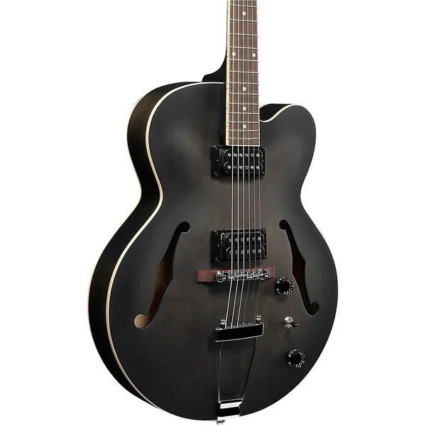 Ibanez AF55 Artcore Hollowbody Electric Guitar - Transparent Black Flat