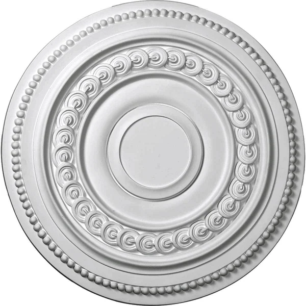 18x22OD x 1 1/4x22P Oldham Ceiling Medallion (Fits Canopies Up to 8 5/8x22), Hand-Painted Pharaohs Gold