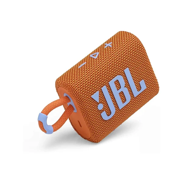 JBL Go 3 Portable Waterproof Bluetooth Speaker - Orange