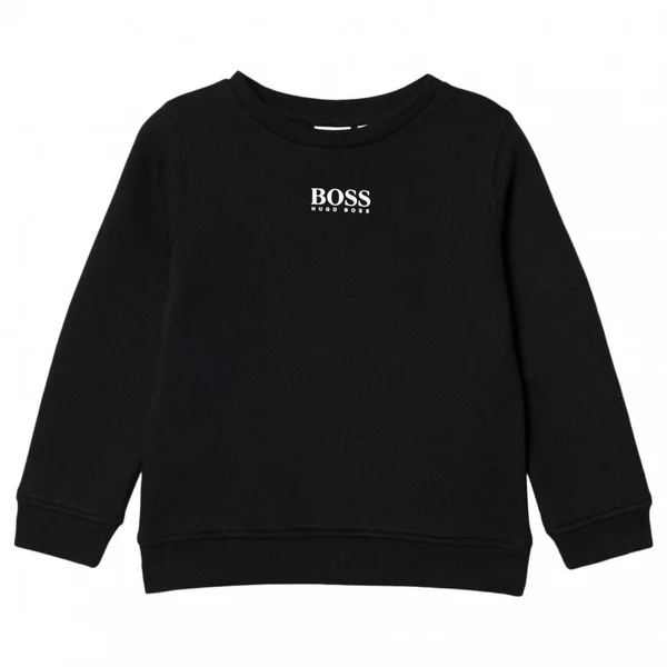 Boss - Kids - Logo Sweatshirt - Sweatshirts, Black