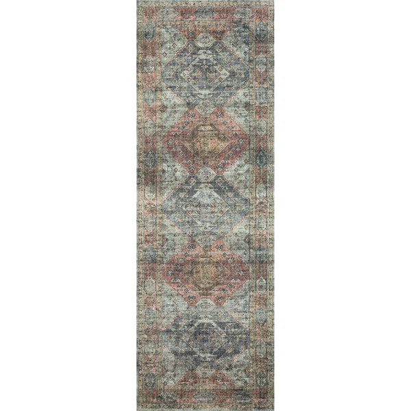 Loloi II Skye SKY-06 Apricot, Mist Rug, 2&6x22x10&0x22 - Runner