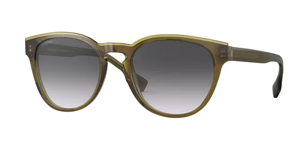 Burberry BE4310 Sunglasses, 54-20-145, 33568G Olive Green