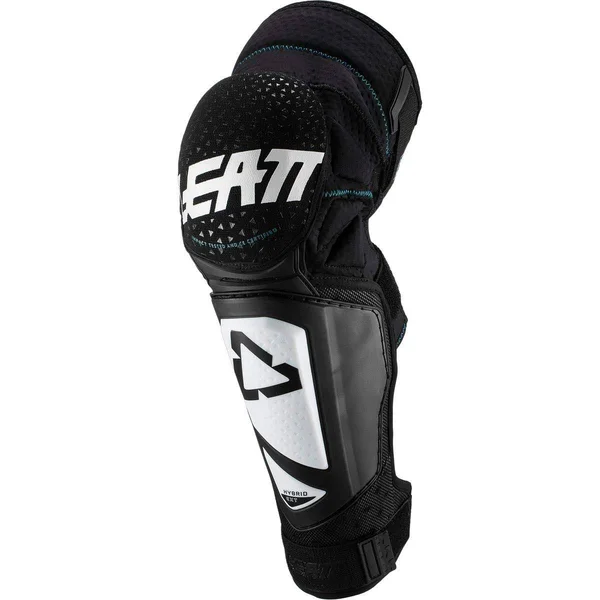 Leatt Knee & Shin Guard 3DF Hybrid EXT - White/Black - XXL