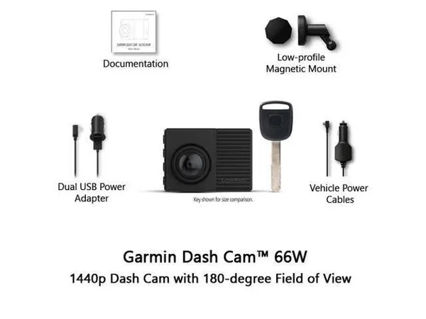 Garmin - Dash Cam 66W