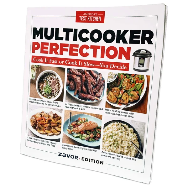 Zavor Lux Edge 8-Qt. Cooker with Cookbook - Silver
