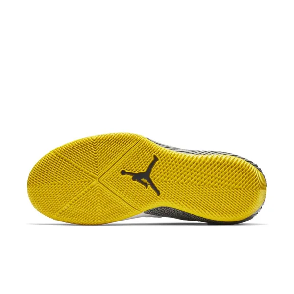 Jordan Why Not Zero.1 Basketball Shoes White/Yellow/Grey Size 9.5