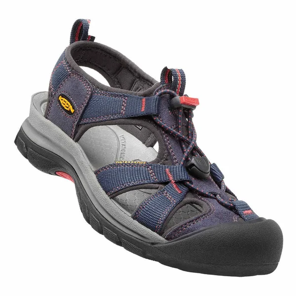 Keen Venice H2 Women's Midnight Navy/Hot Coral 7.5