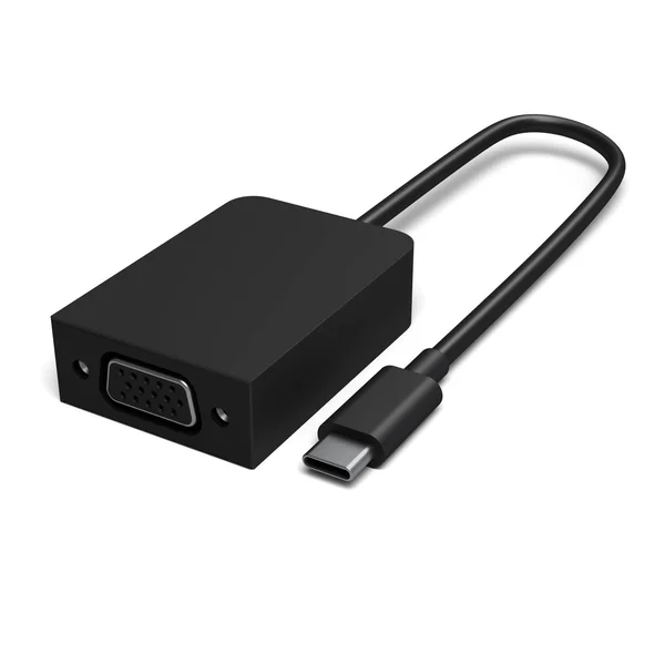 Microsoft Surface USB-C to VGA Adapter, Black