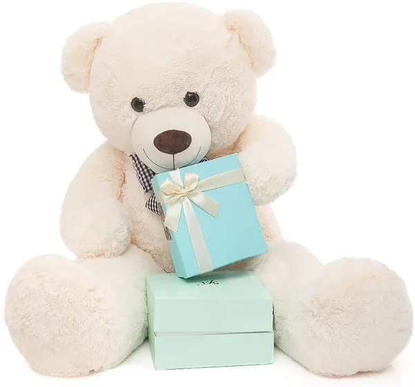 MorisMos 47 inch Big Cute Plush Teddy Bear Huge Plush Animals Teddy B
