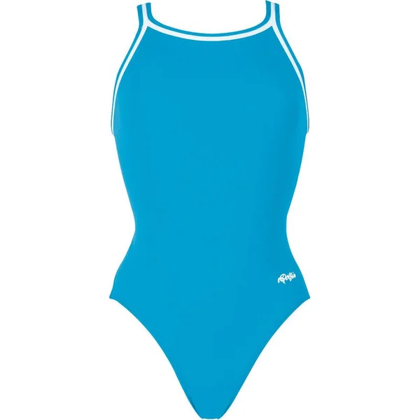Dolfin Team Solid DBX Back Swimsuit - Purple 40 - Purple
