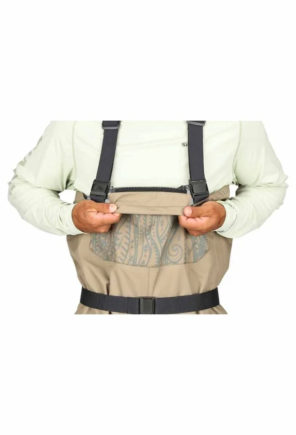 Simms Tan Soul River Waders - Stockingfoot