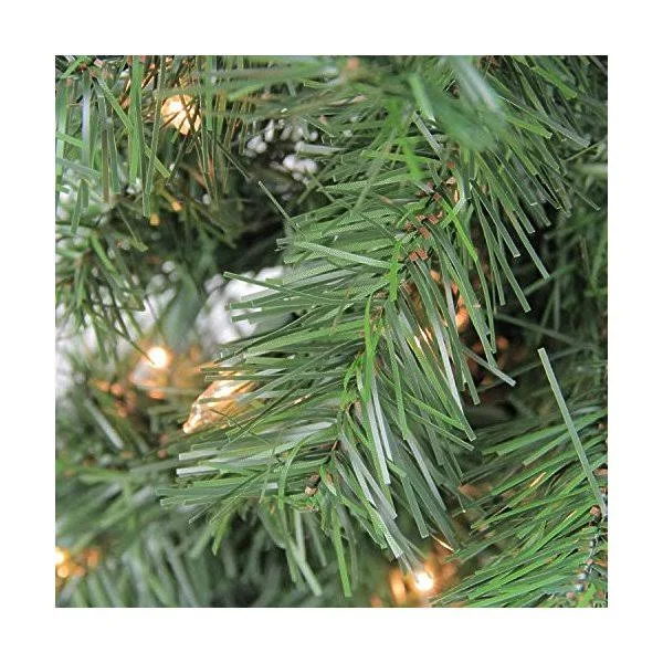 Northlight Set of 3 Pre-Lit Woodland Alpine Artificial Christmas Trees 3& 4& and 5& - Clear Lights