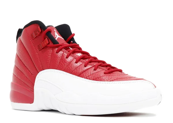 Air Jordan 12 Retro Bg (Gs) &Gym Red& - 153265-600 - Shoes 3 UK