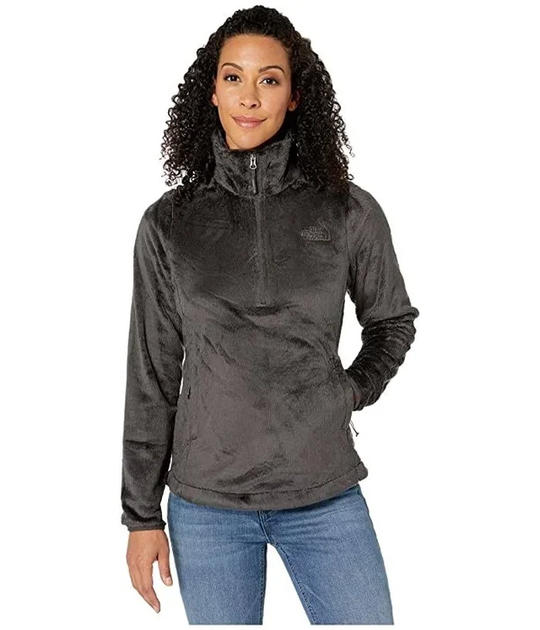 The North Face Women's Osito 1/4 Zip Pullover - XL - Asphalt Grey