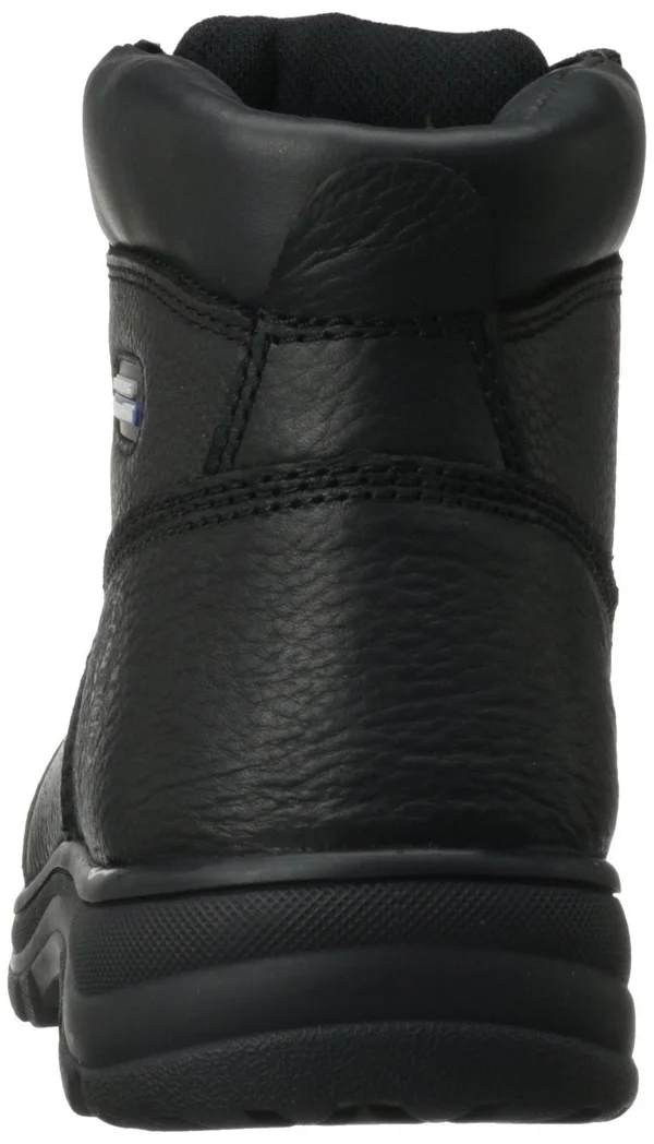 Men's Skechers Work Relaxed Fit Workshire Steel Toe - Size: 9.5, Black